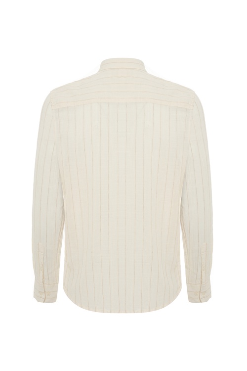  ÇİZGİLİ REGULAR FIT UZUN KOLLU GÖMLEK