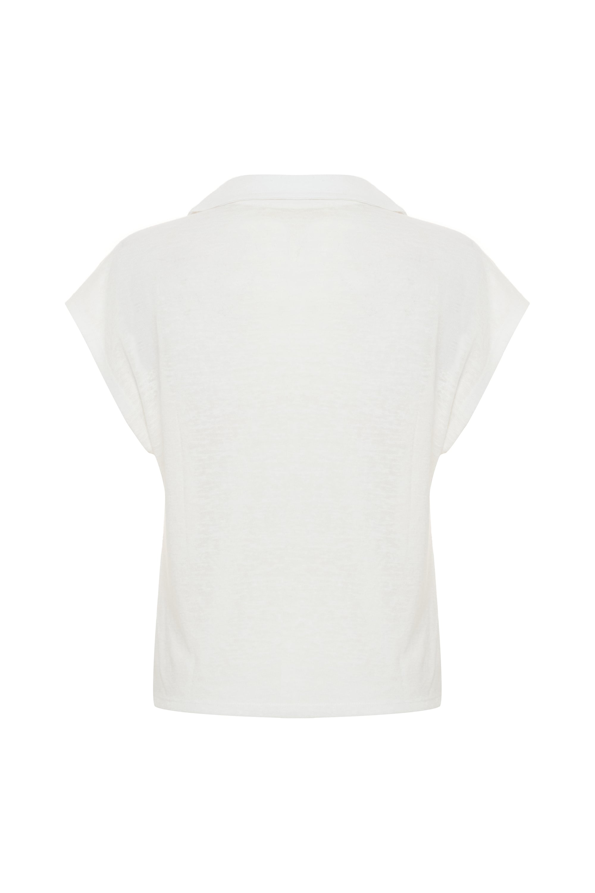 V YAKA DÜŞÜK KOL BLUZ