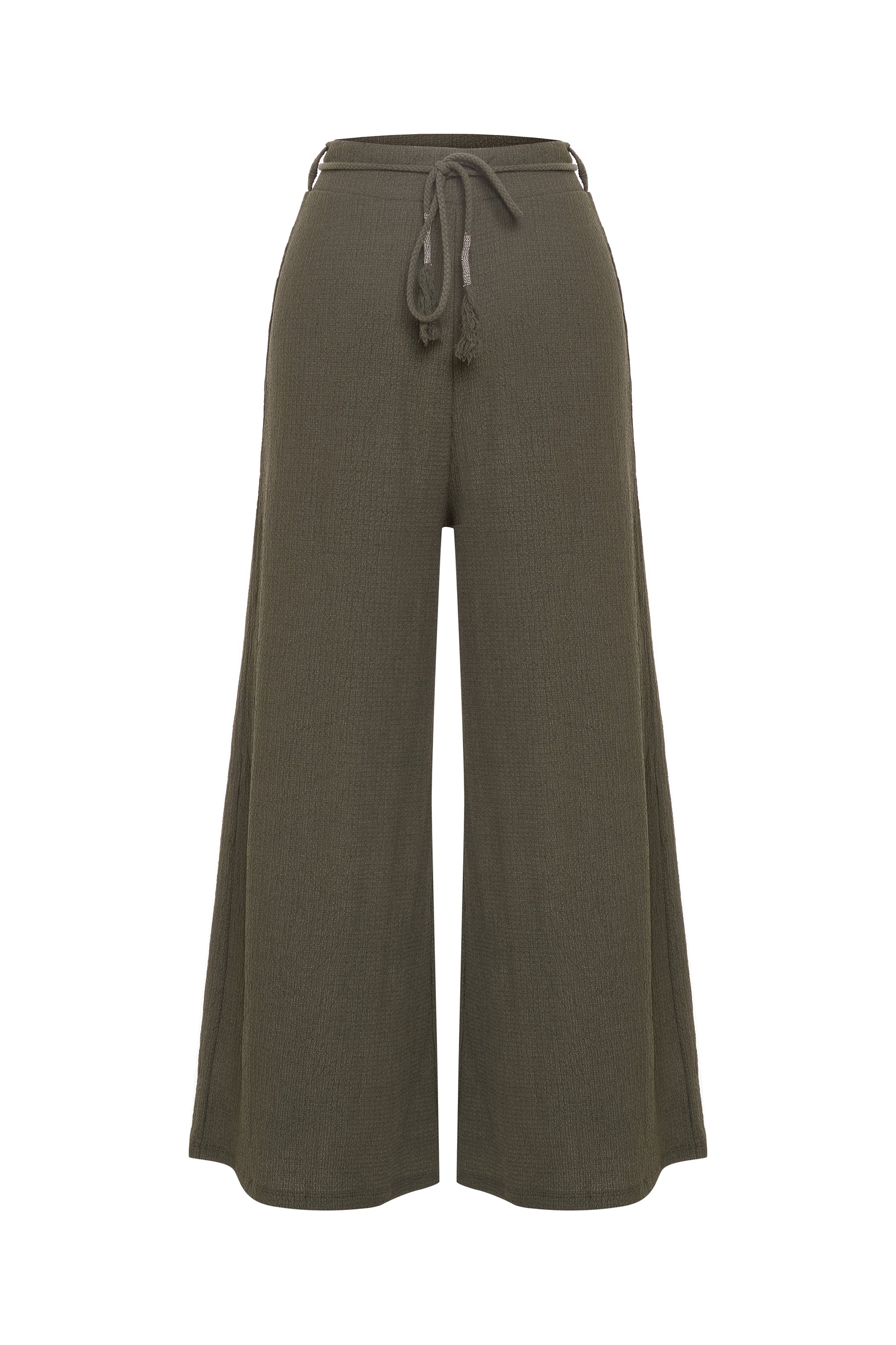 BELİ BAĞLAMALI CLOUTTE FIT PANTOLON