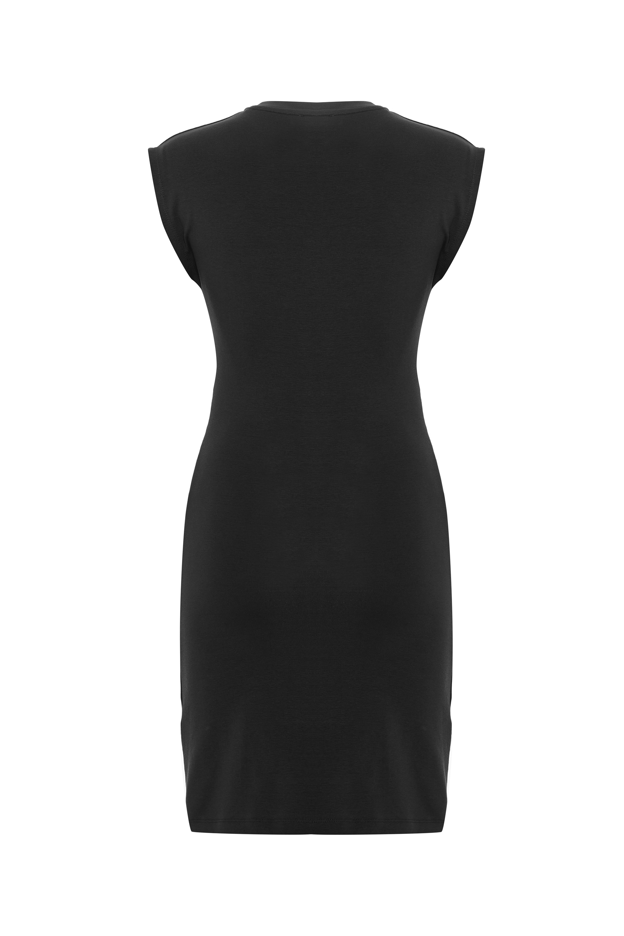 KOLSUZ DAR MİNİ ELBİSE