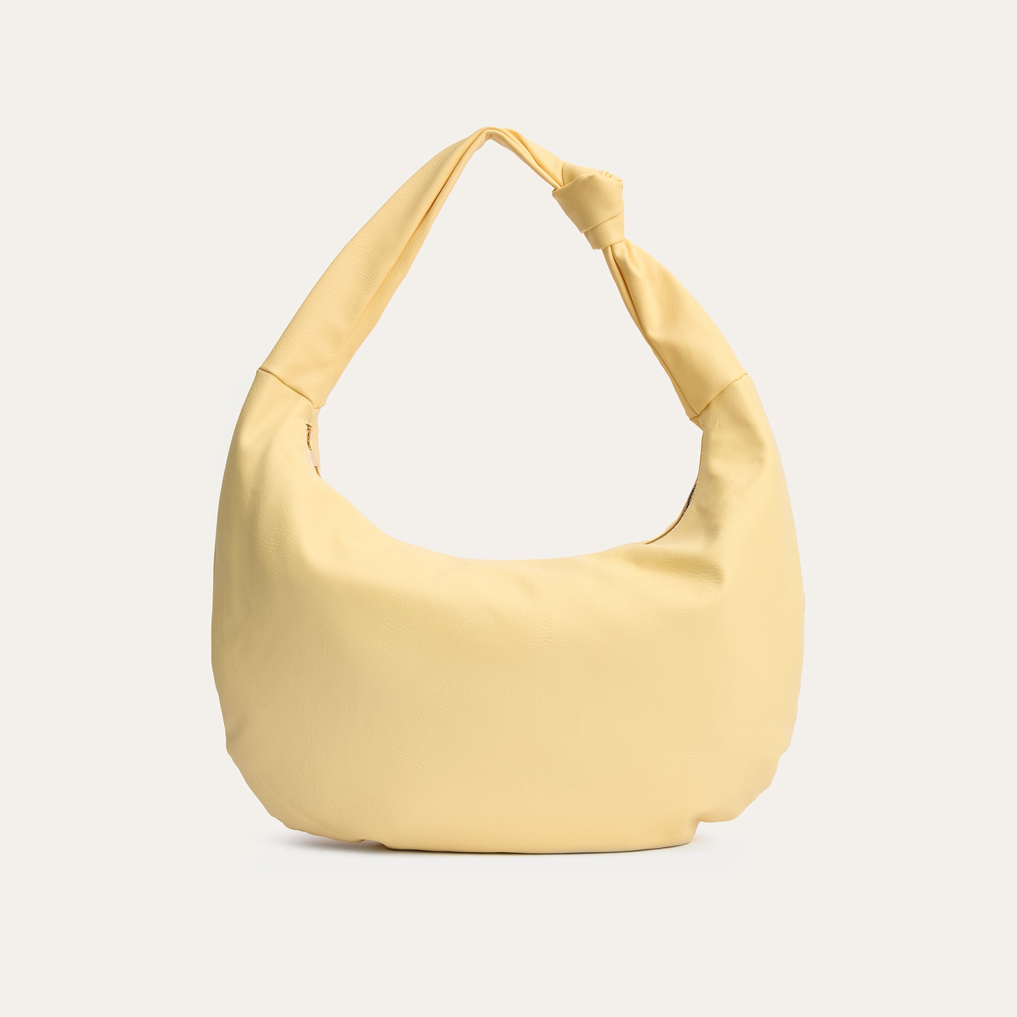 KIRIŞIK DERİ GÖRÜNÜMLÜ EL ÇANTASI