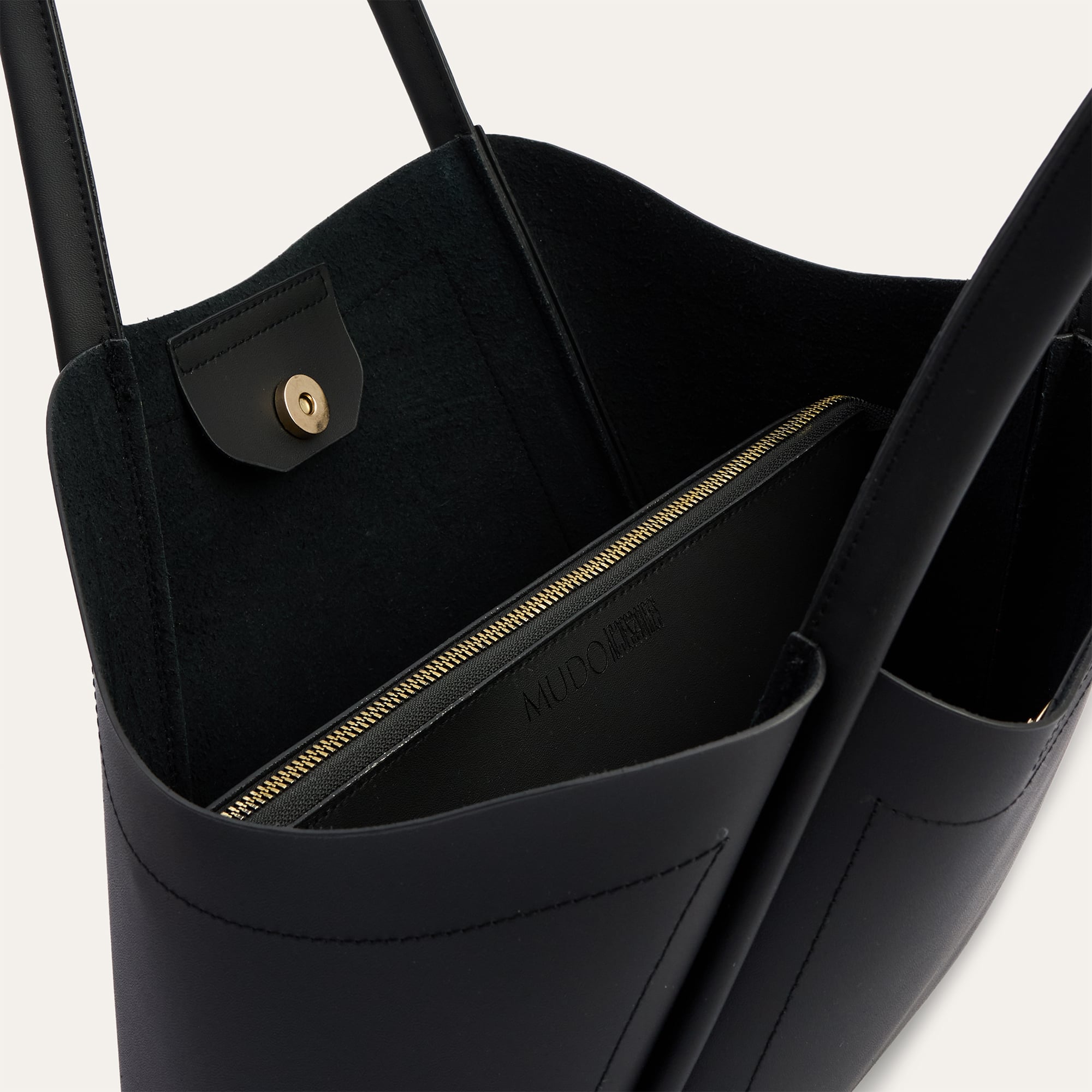 DİKİŞ DETAYLI SHOPPER EL ÇANTASI