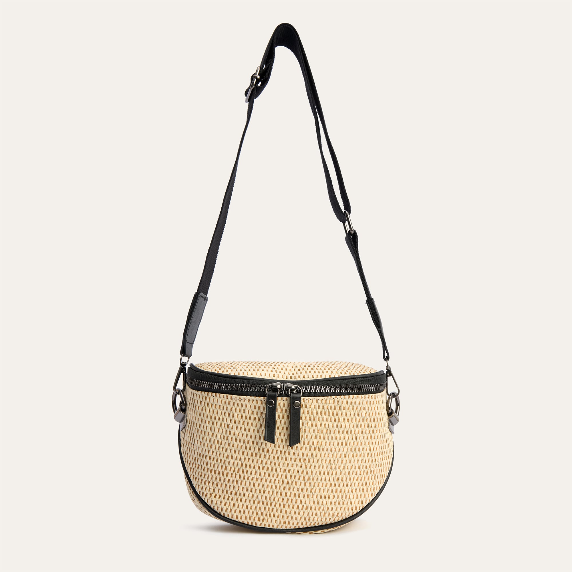 HASIR GÖRÜNÜMLÜ BEL ÇANTASI