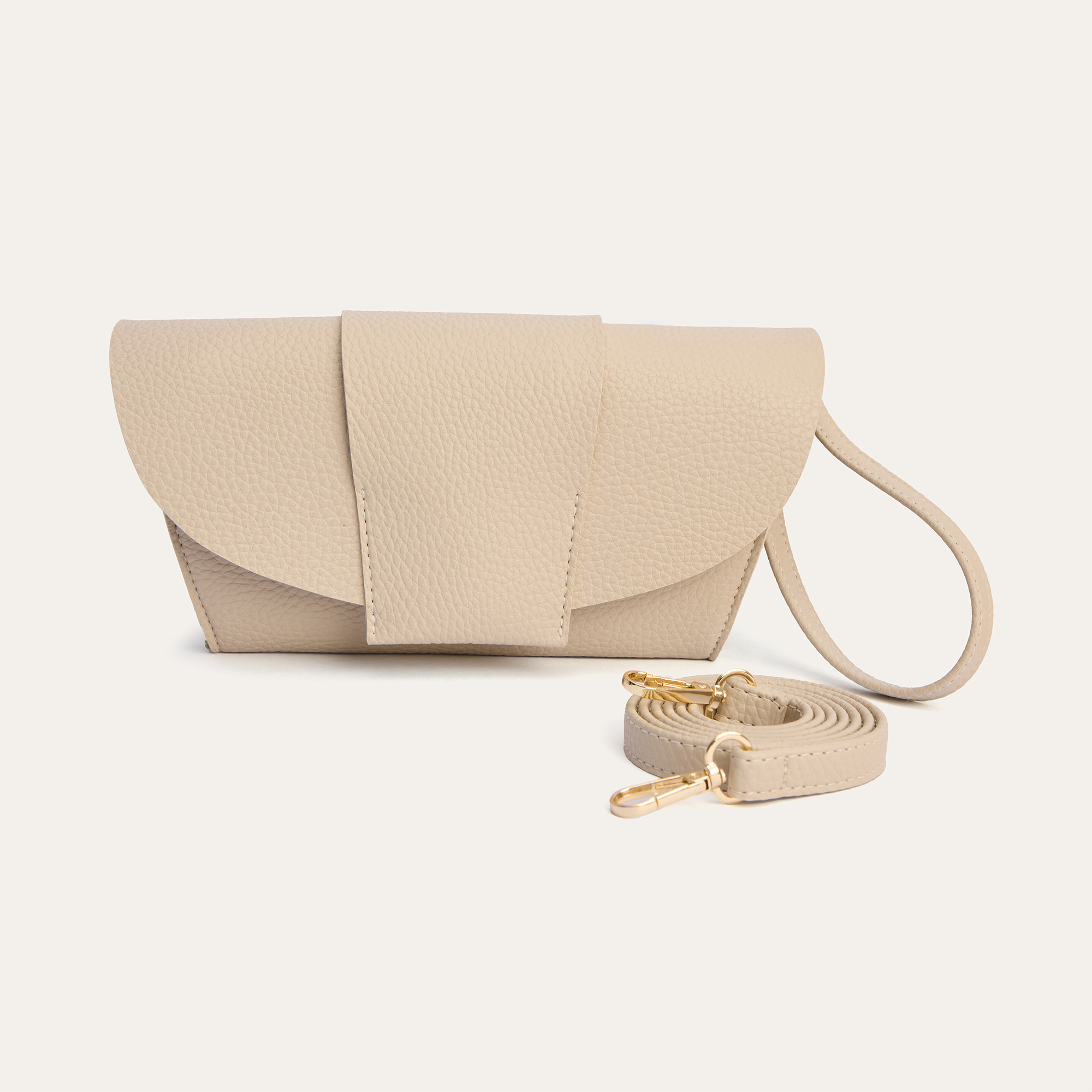 DERİ GÖRÜNÜMLÜ OMUZ ÇANTASI