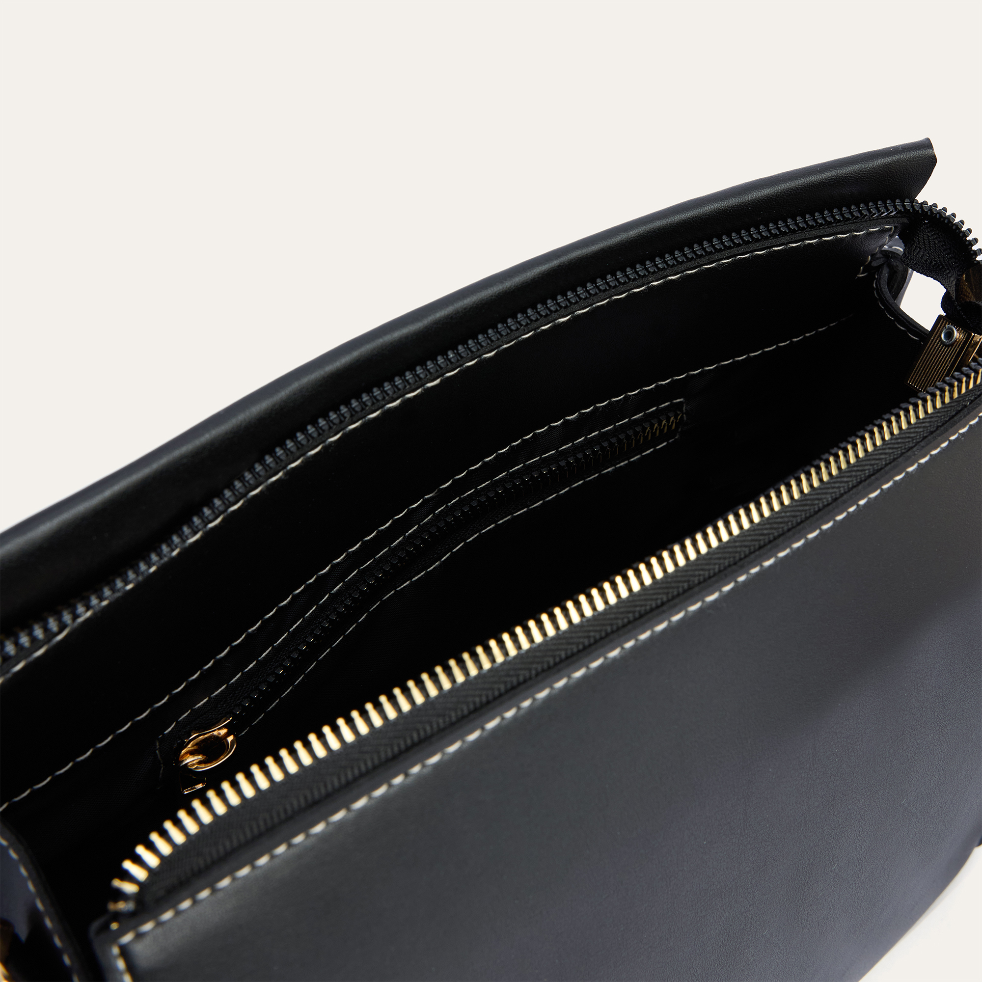 DERİ GÖRÜNÜMLÜ TOTE OMUZ ÇANTASI