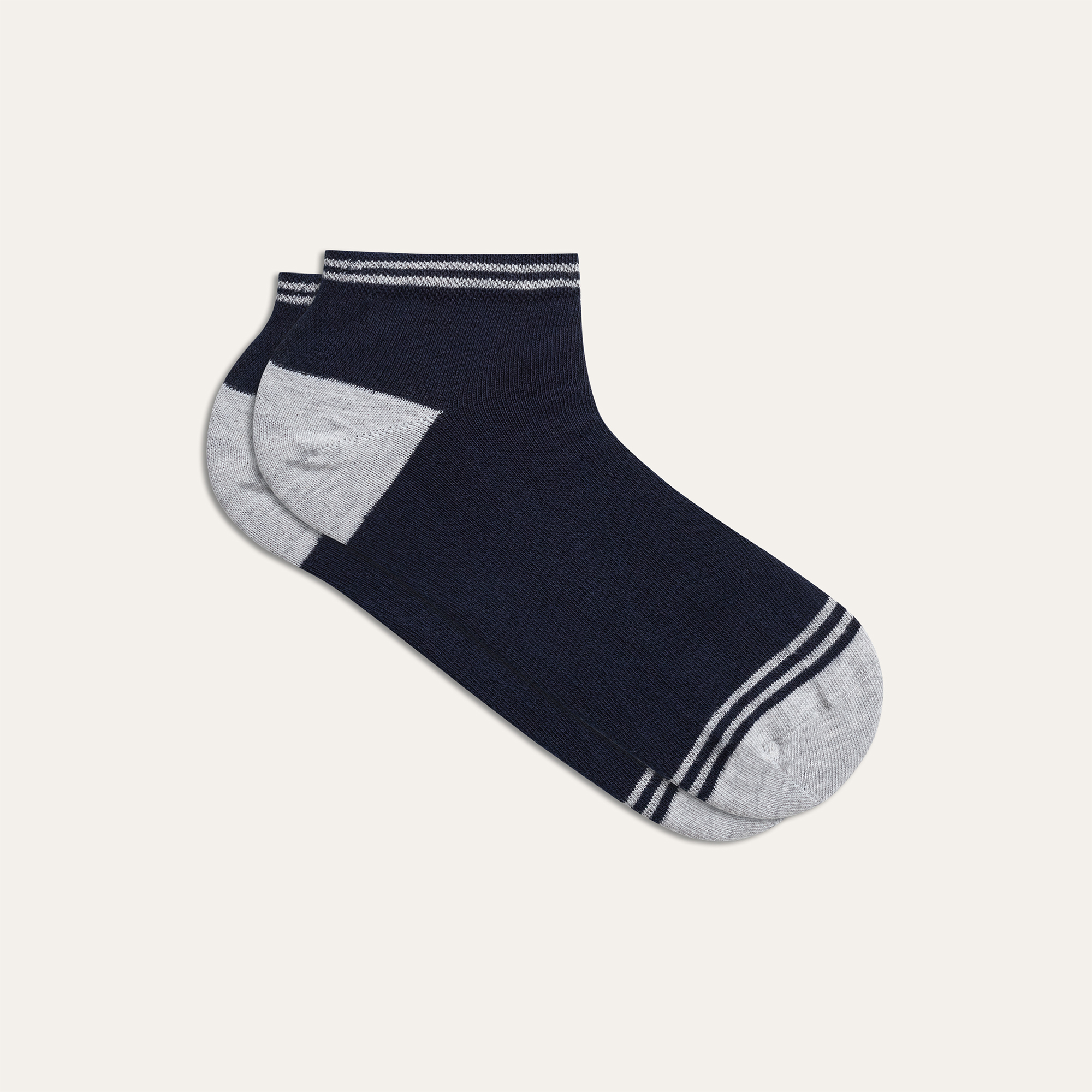 RENK BLOKLU PATİK ÇORAP