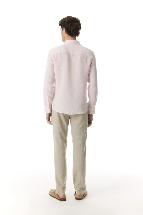  SLIM STRAIGHT FIT BELİ BAĞLAMALI PANTOLON