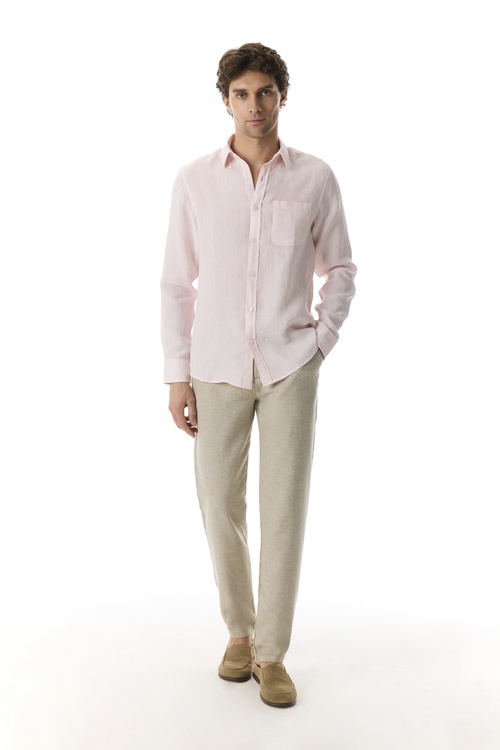  SLIM STRAIGHT FIT BELİ BAĞLAMALI PANTOLON