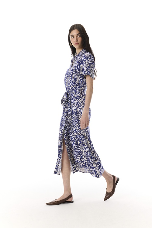  UZUN GÖMLEK YAKA KLOŞ ELBİSE