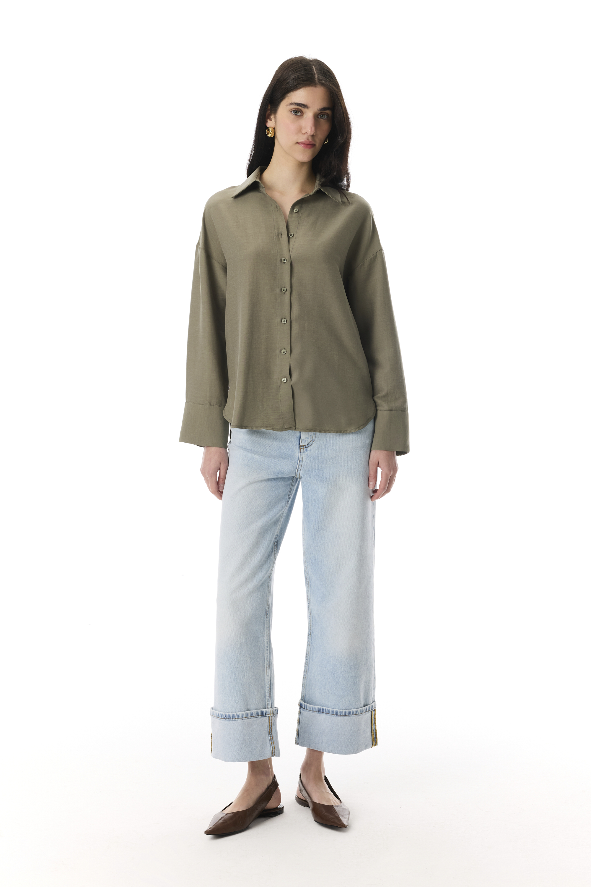 OVERSIZE CASUAL GÖMLEK