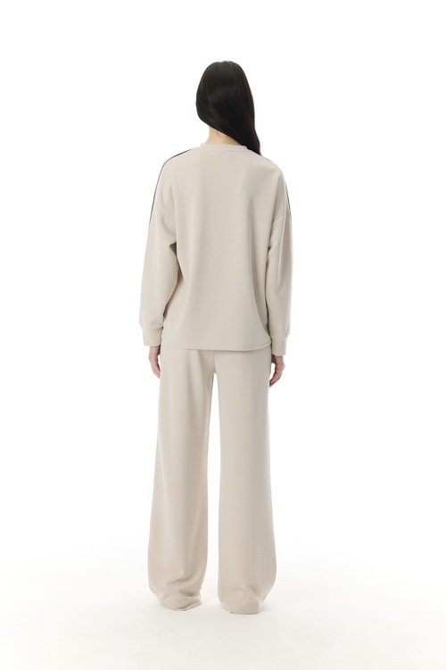  BİSİKLET YAKA MODAL KARIŞIMLI SWEATSHIRT