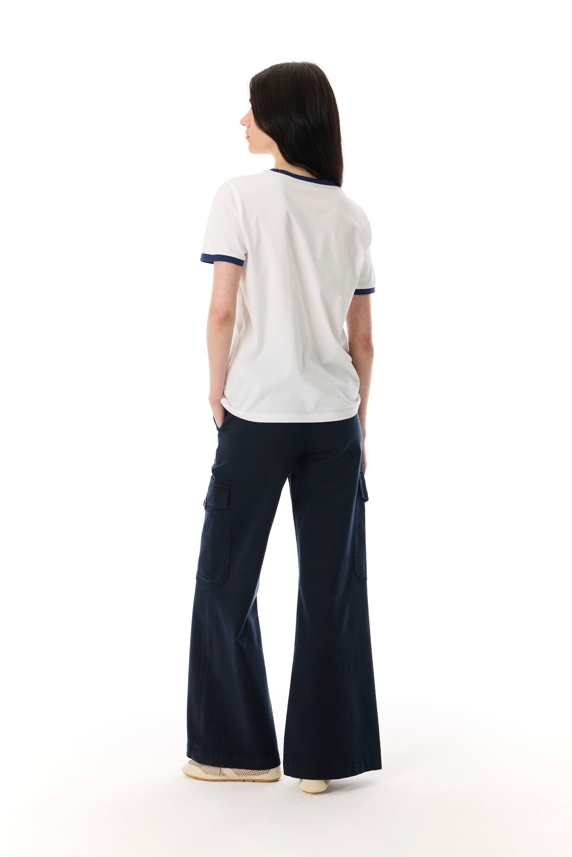 LİYOSEL KARIŞIMLI KARGO PANTOLON