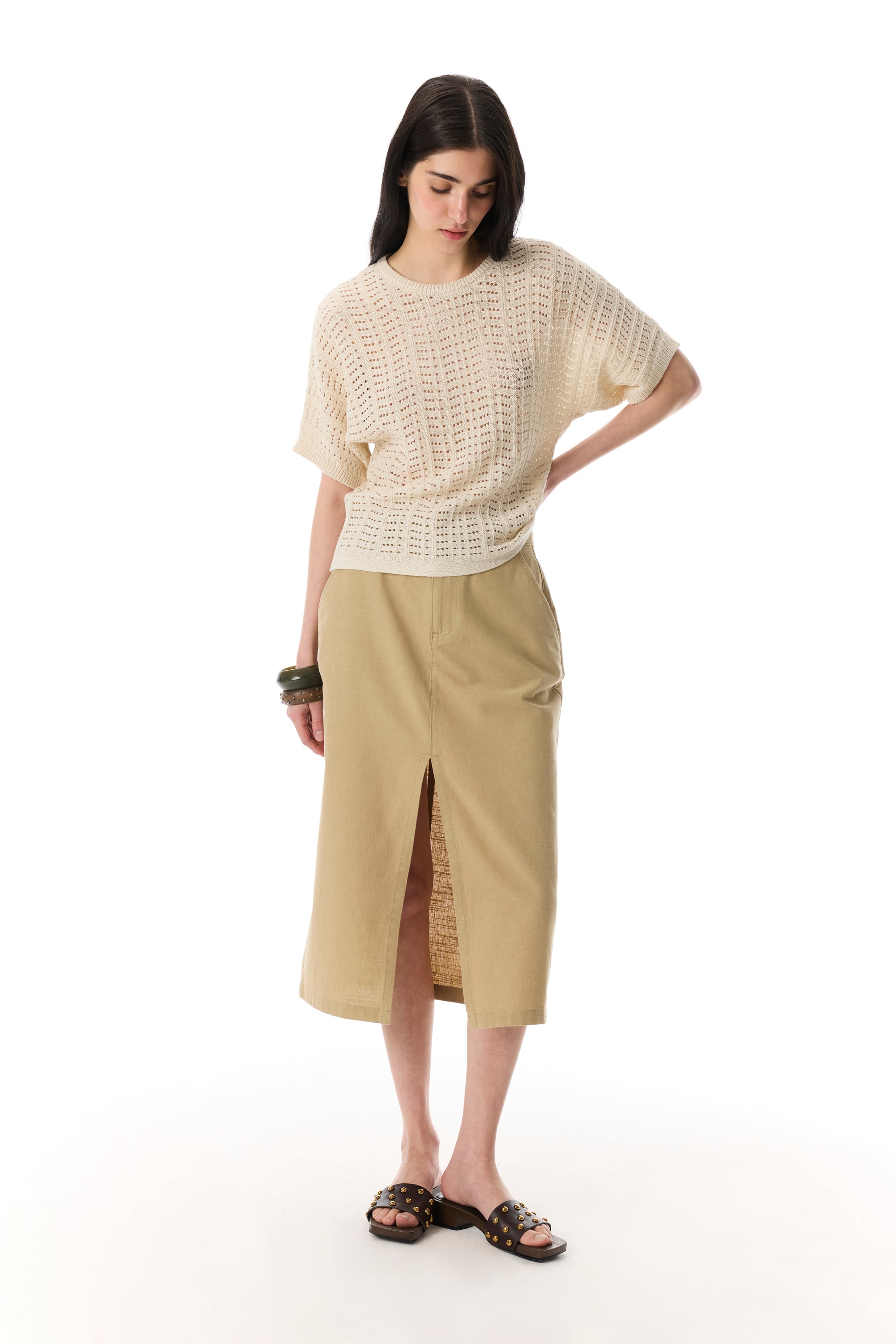 AJURLU KISA KOLLU LOOSE FIT KAZAK