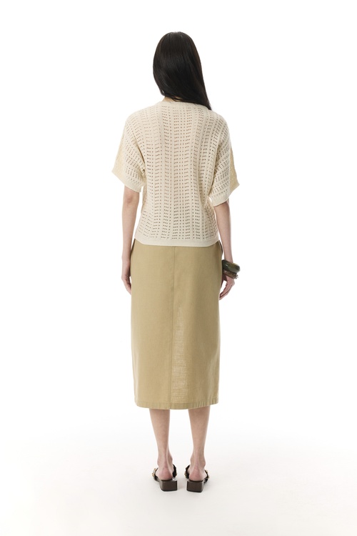  AJURLU KISA KOLLU LOOSE FIT KAZAK