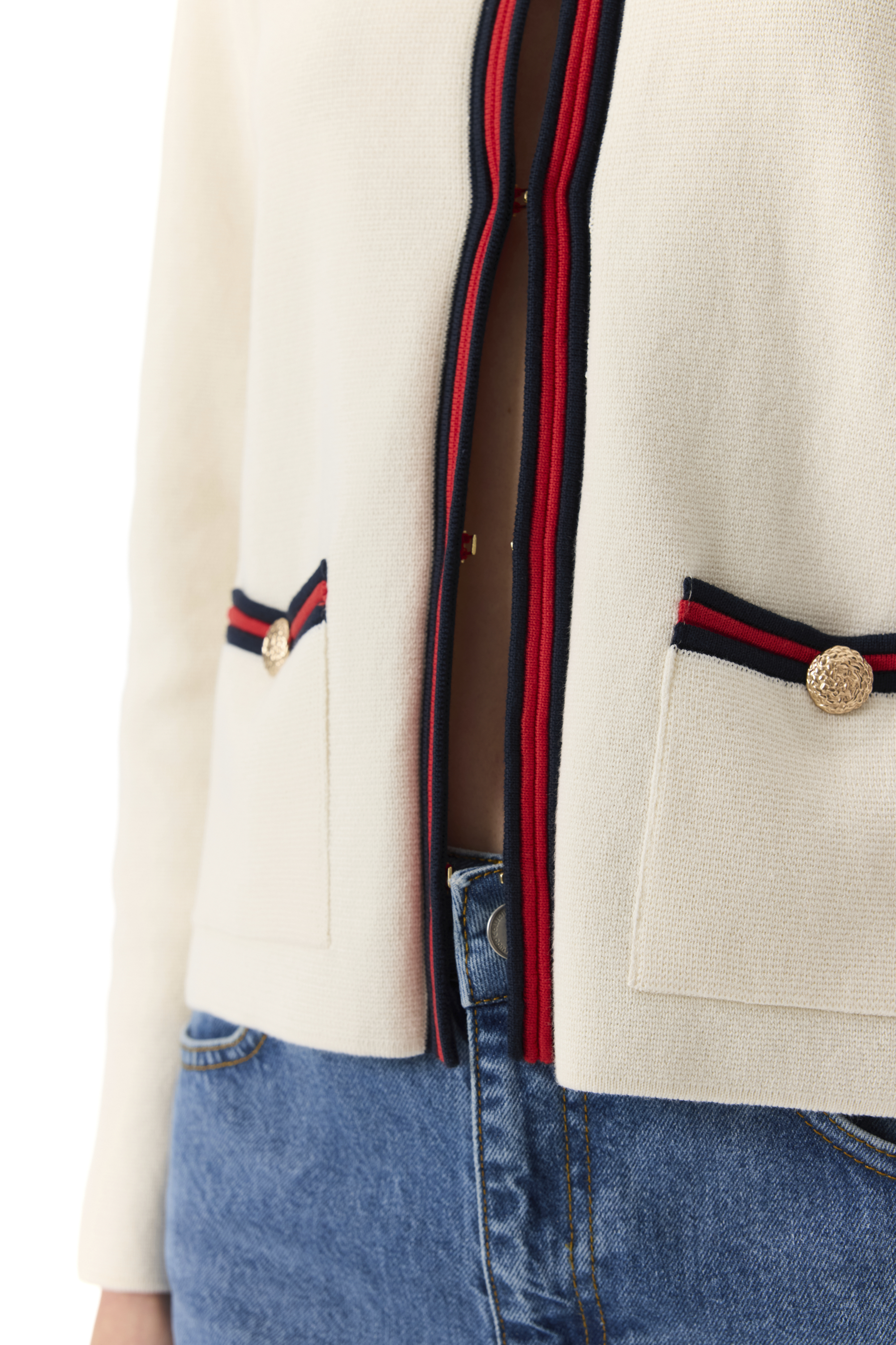 BİSİKLET YAKA CEPLİ HIRKA