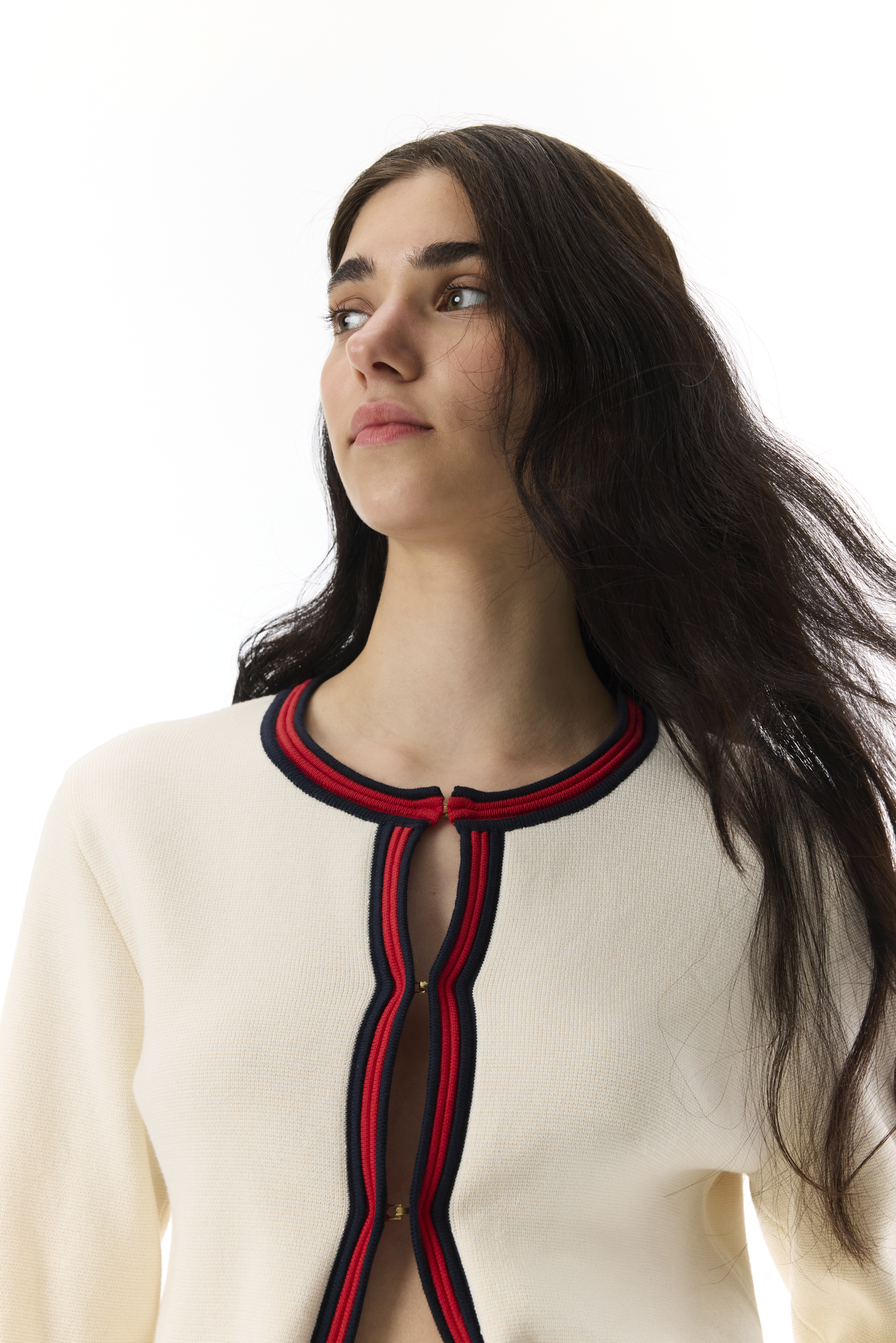 BİSİKLET YAKA CEPLİ HIRKA