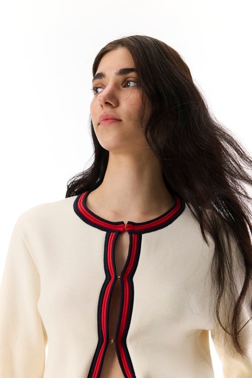  BİSİKLET YAKA CEPLİ HIRKA