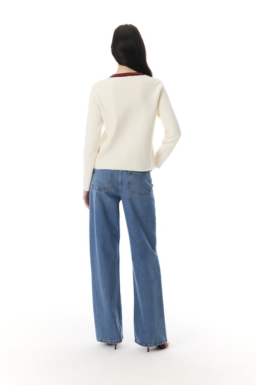  BİSİKLET YAKA CEPLİ HIRKA