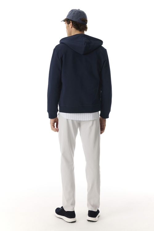  KAPÜŞONLU FERMUARLI SWEATSHIRT