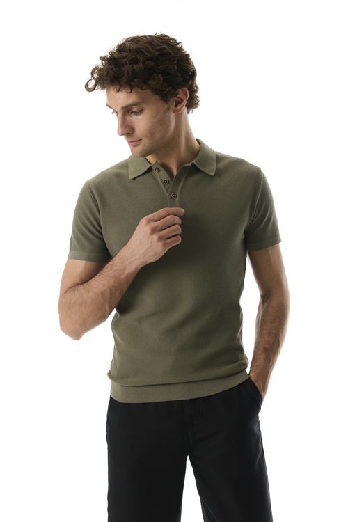  POLO YAKA KISA KOLLU TRİKO KAZAK