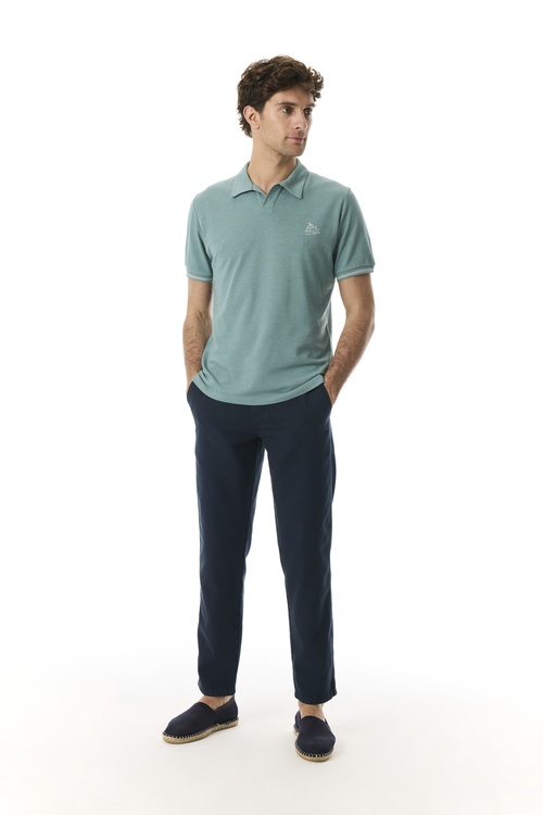  NAKIŞLI POLO YAKA T-SHIRT