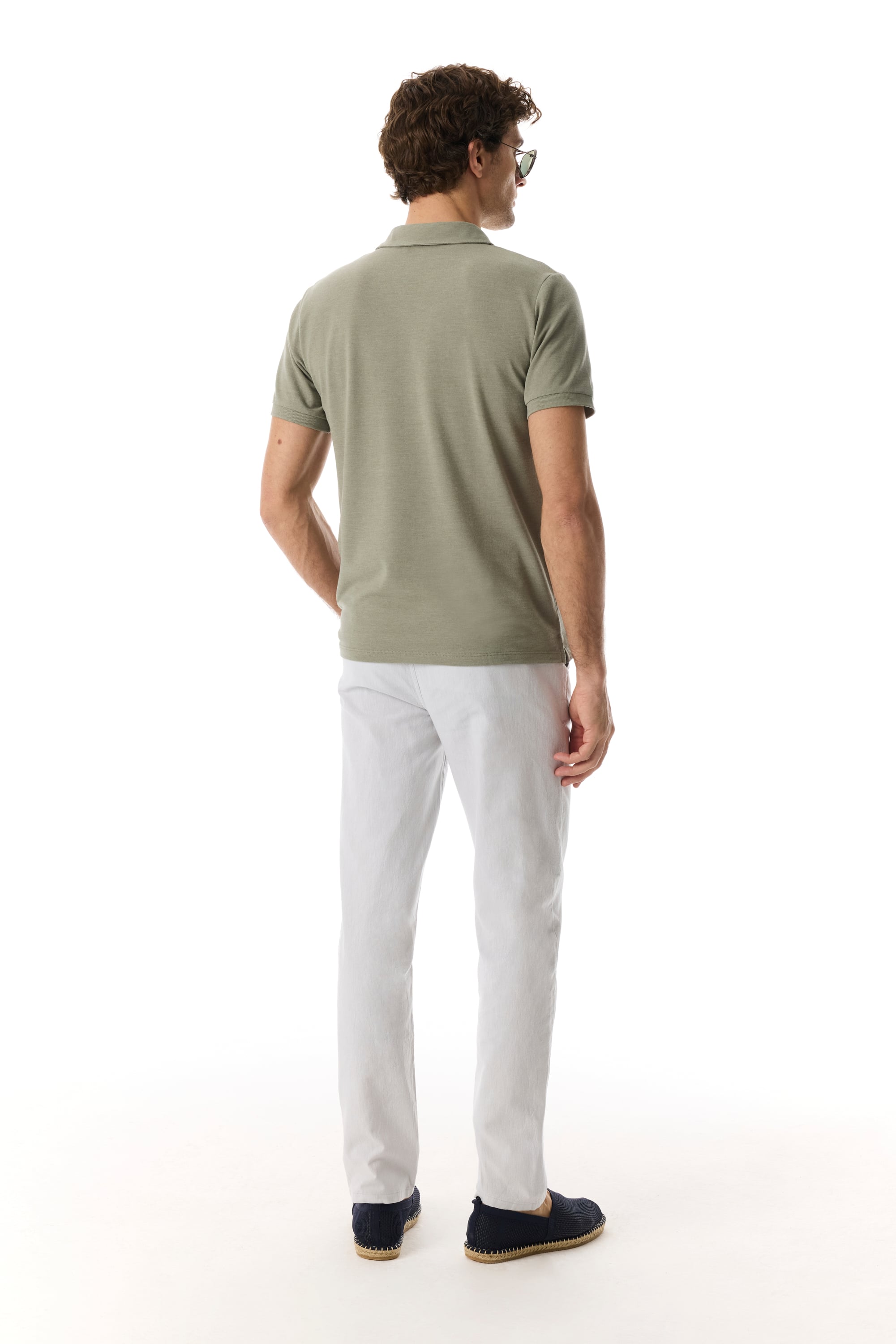 POLO YAKA KISA KOLLU T-SHIRT