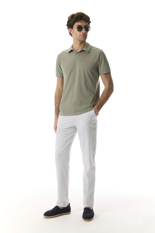  POLO YAKA KISA KOLLU T-SHIRT