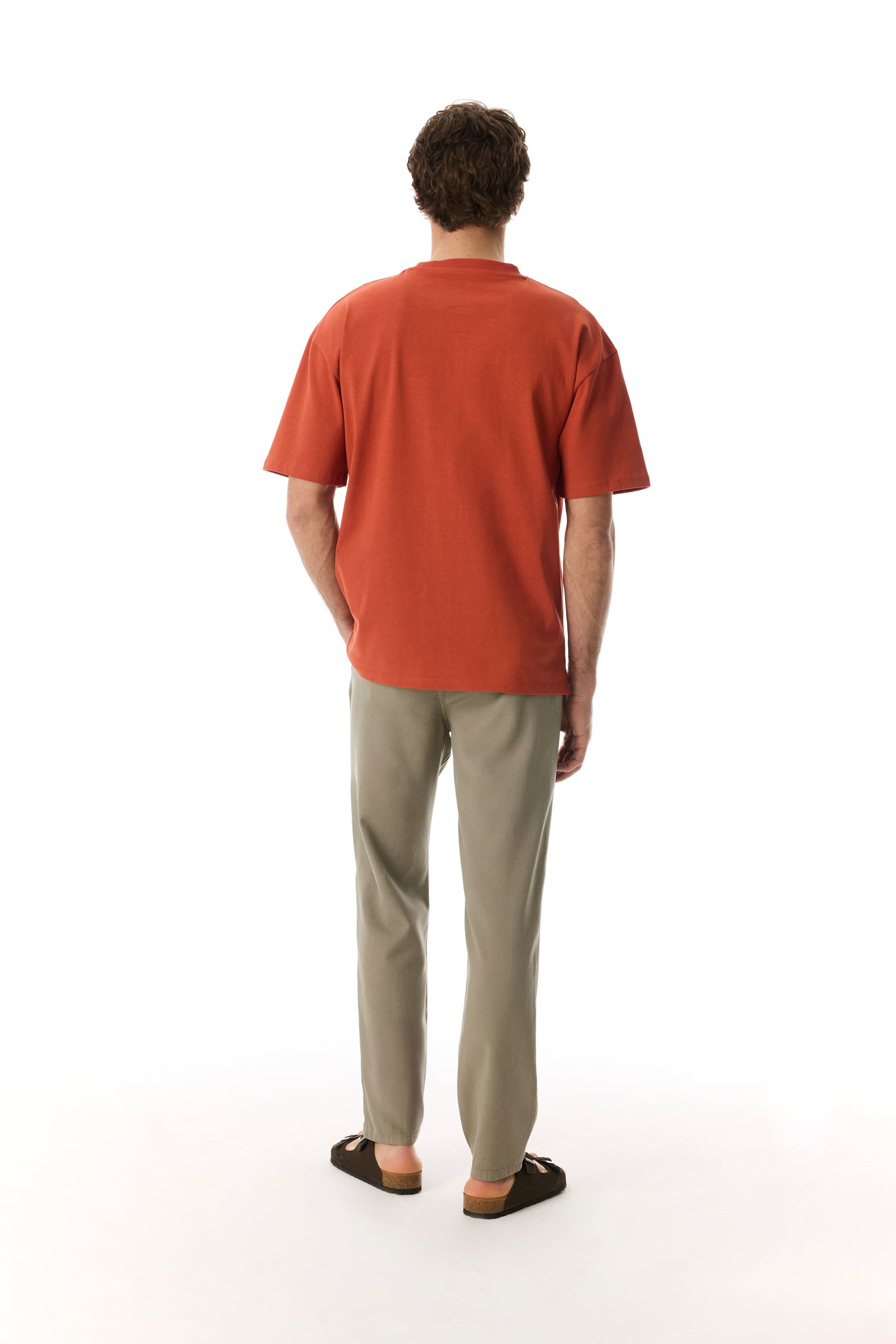 STRAIGHT FIT BELİ BAĞLAMALI PANTOLON