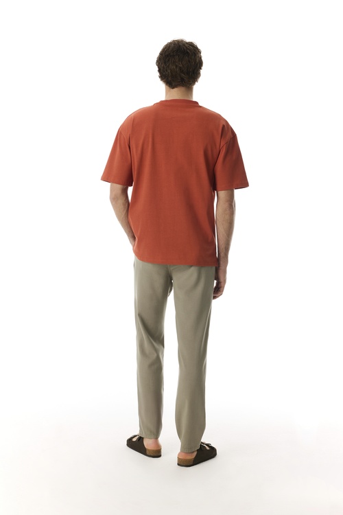  STRAIGHT FIT BELİ BAĞLAMALI PANTOLON