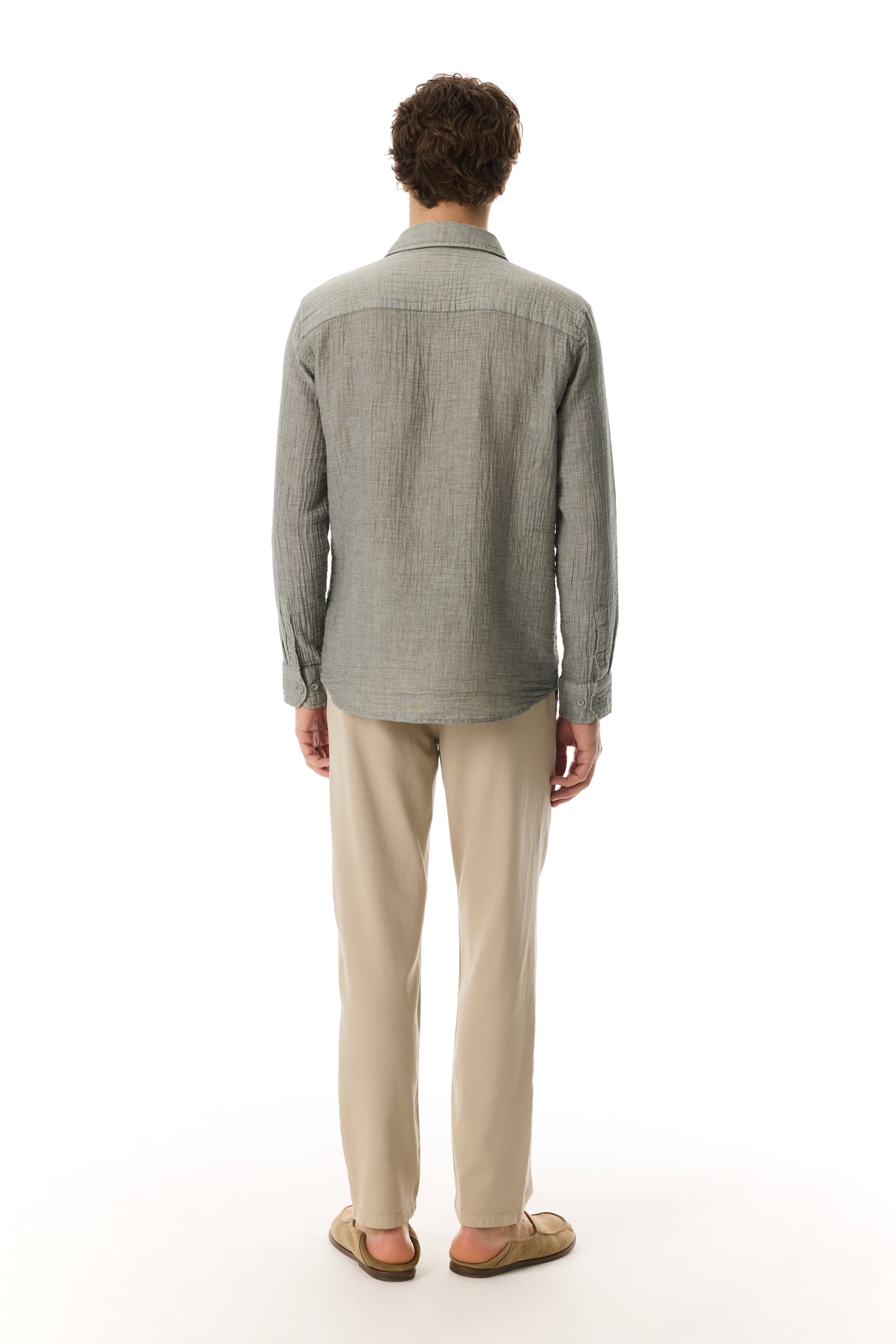 REGULAR FIT UZUN KOLLU CASUAL GÖMLEK