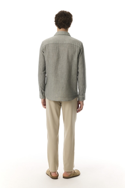  REGULAR FIT UZUN KOLLU CASUAL GÖMLEK