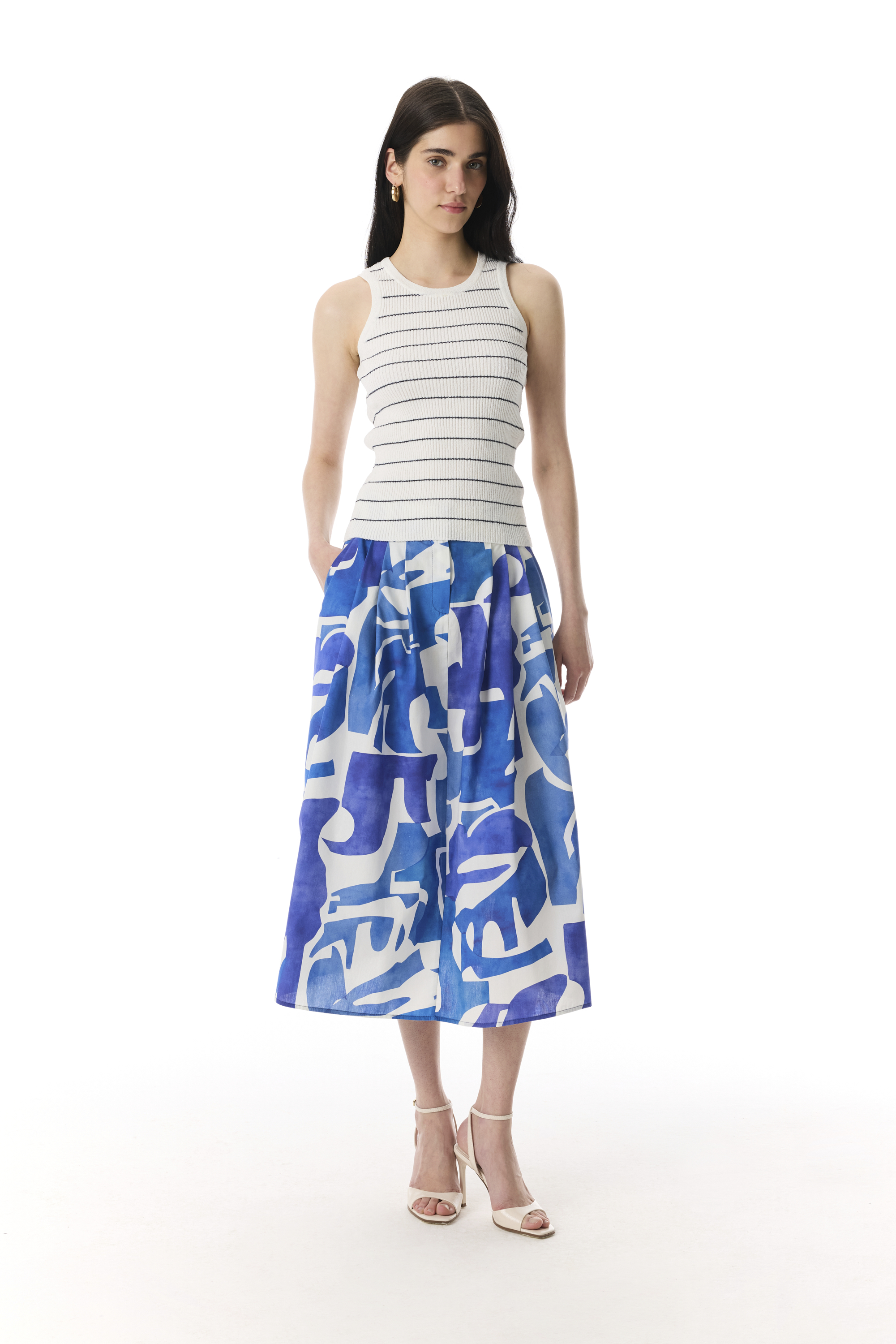 FİTİLLİ FITTED KOLSUZ TRİKO KAZAK