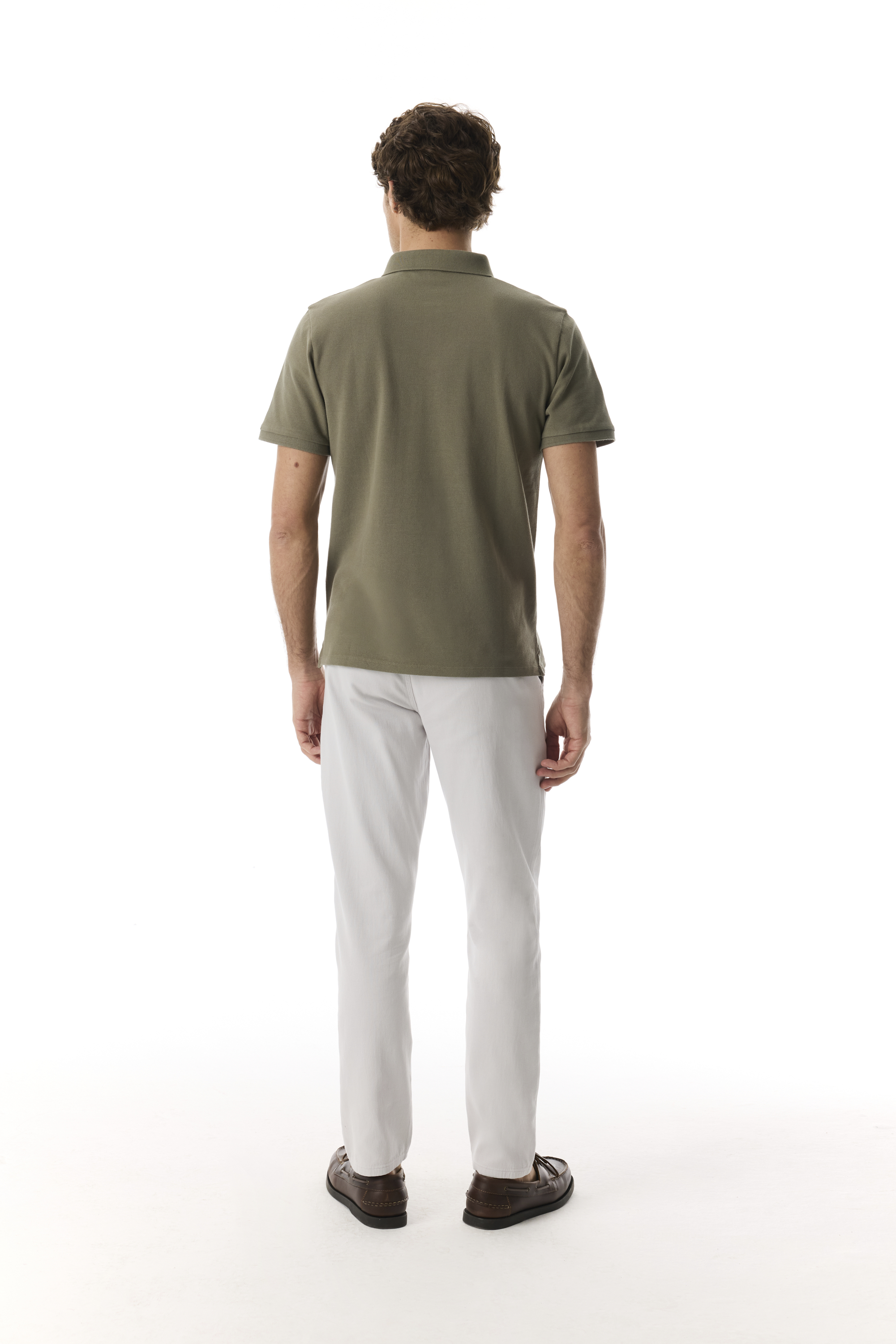 POLO YAKA KISA KOLLU T-SHIRT