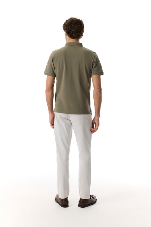 POLO YAKA KISA KOLLU T-SHIRT