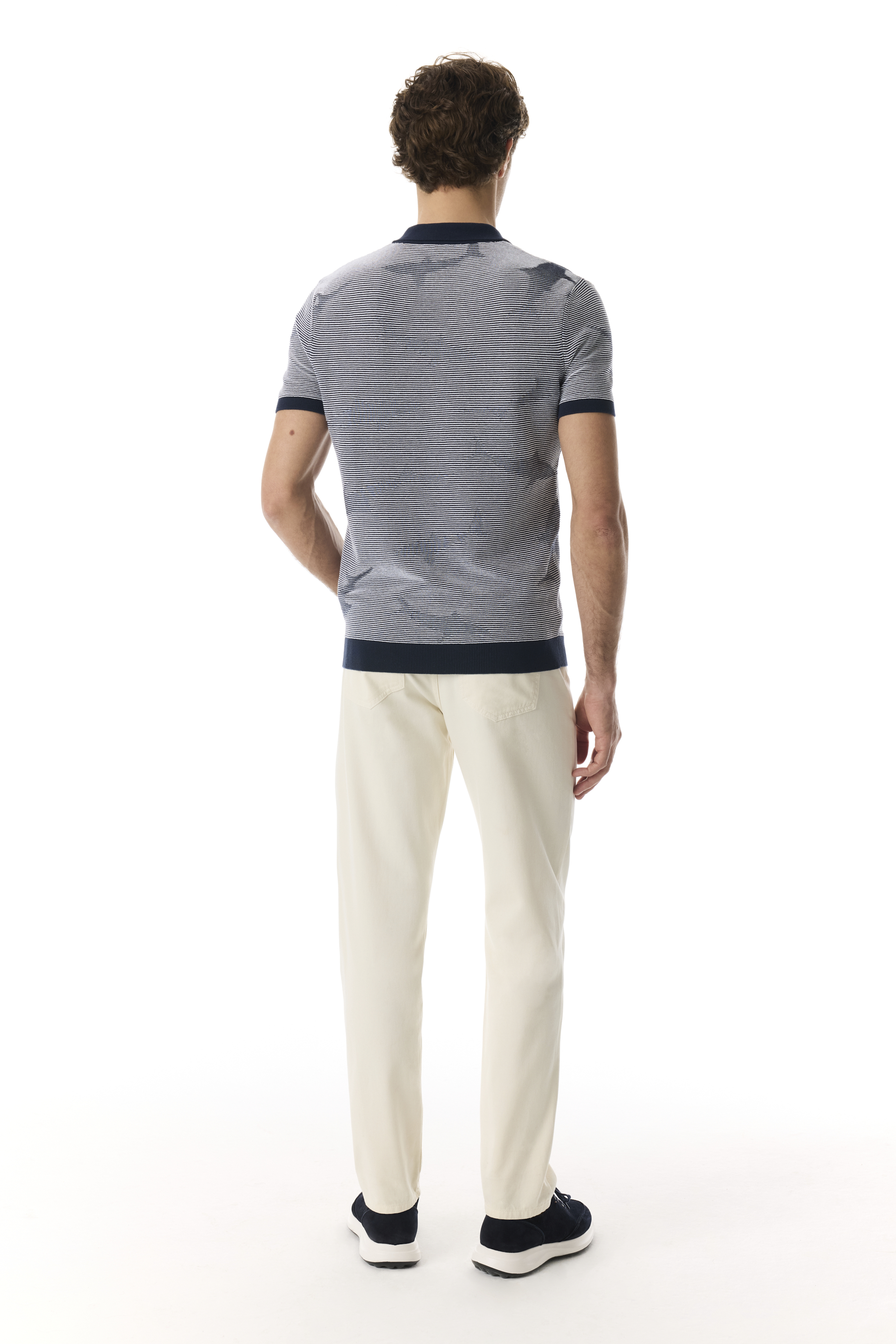 JAKARLI POLO YAKA KISA KOLLU TRİKO KAZAK