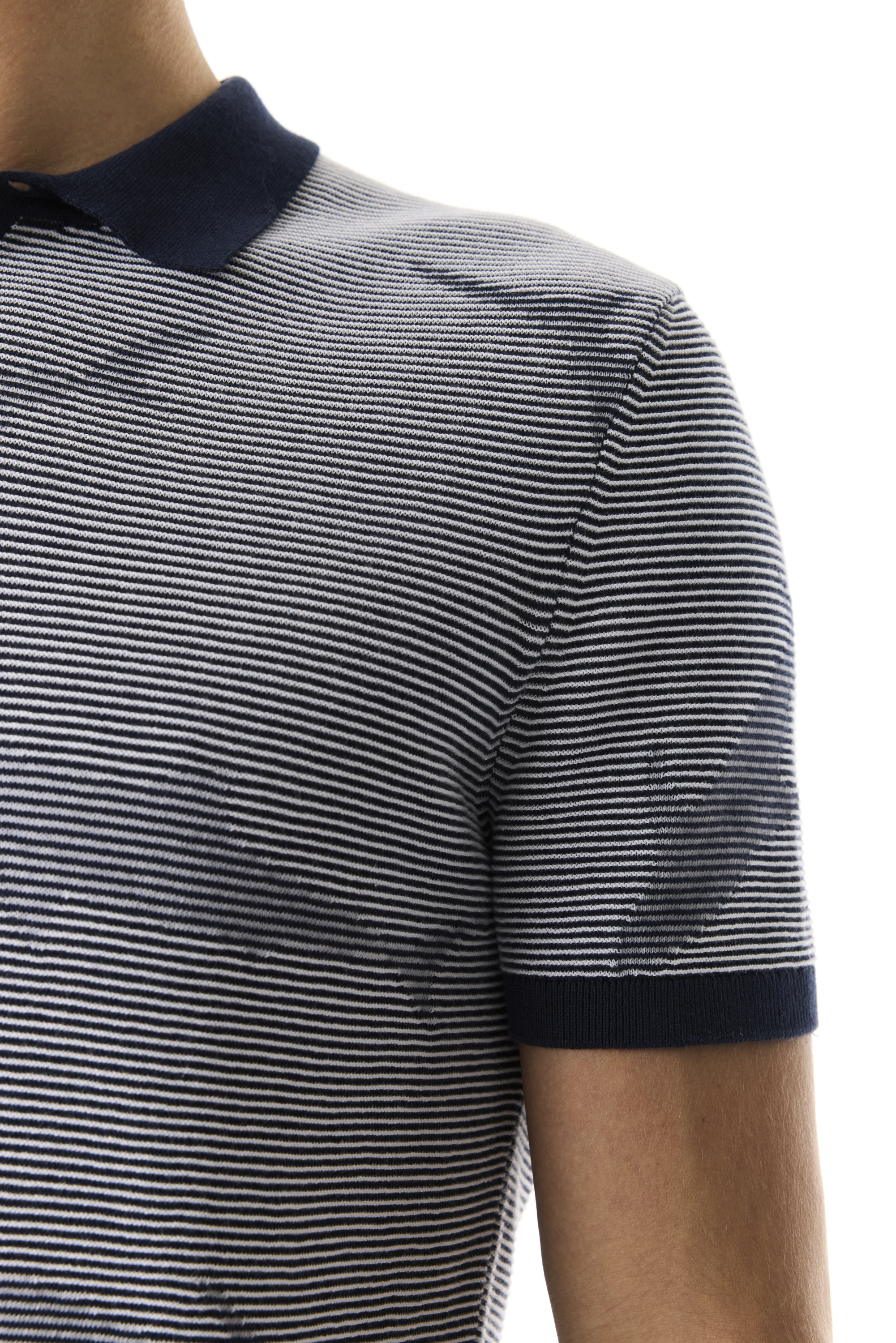 JAKARLI POLO YAKA KISA KOLLU TRİKO KAZAK