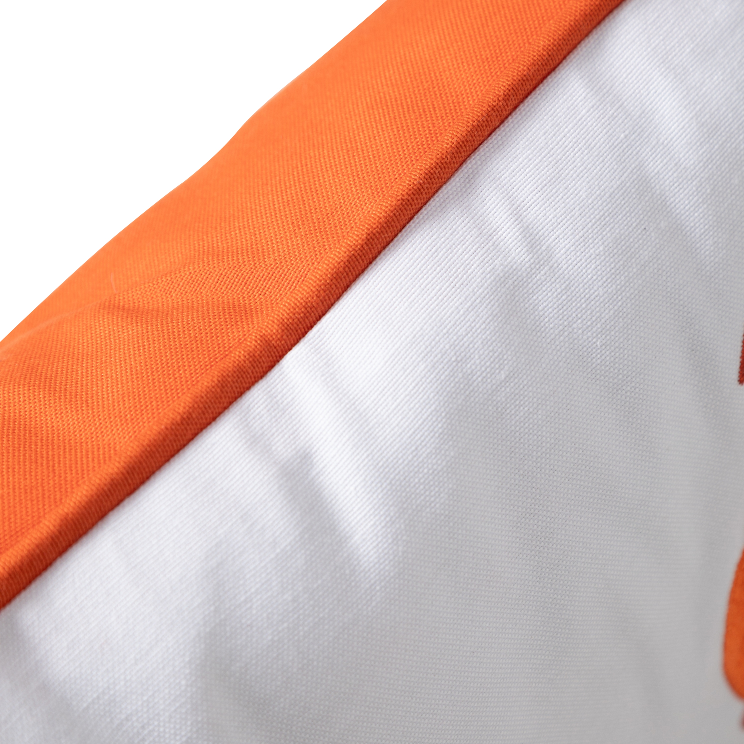 MARİN YENGEÇ NAKIŞ KIRLENT BEYAZ TURUNCU 40X60