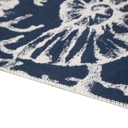  LARISSA  MARİN KİLİM LACİVERT BEYAZ 80X150