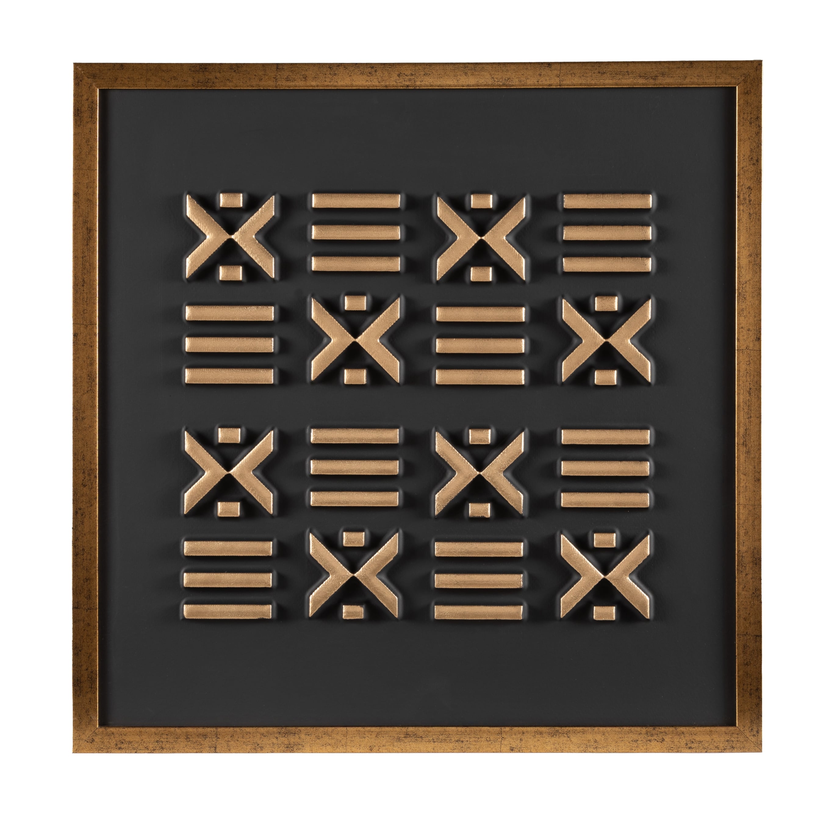 MATTE KABARTMALI ÇERÇEVELİ TABLO 60X60CM