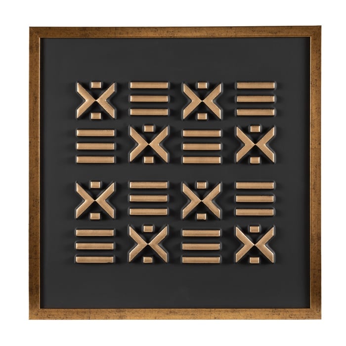 MATTE KABARTMALI ÇERÇEVELİ TABLO 60X60CM