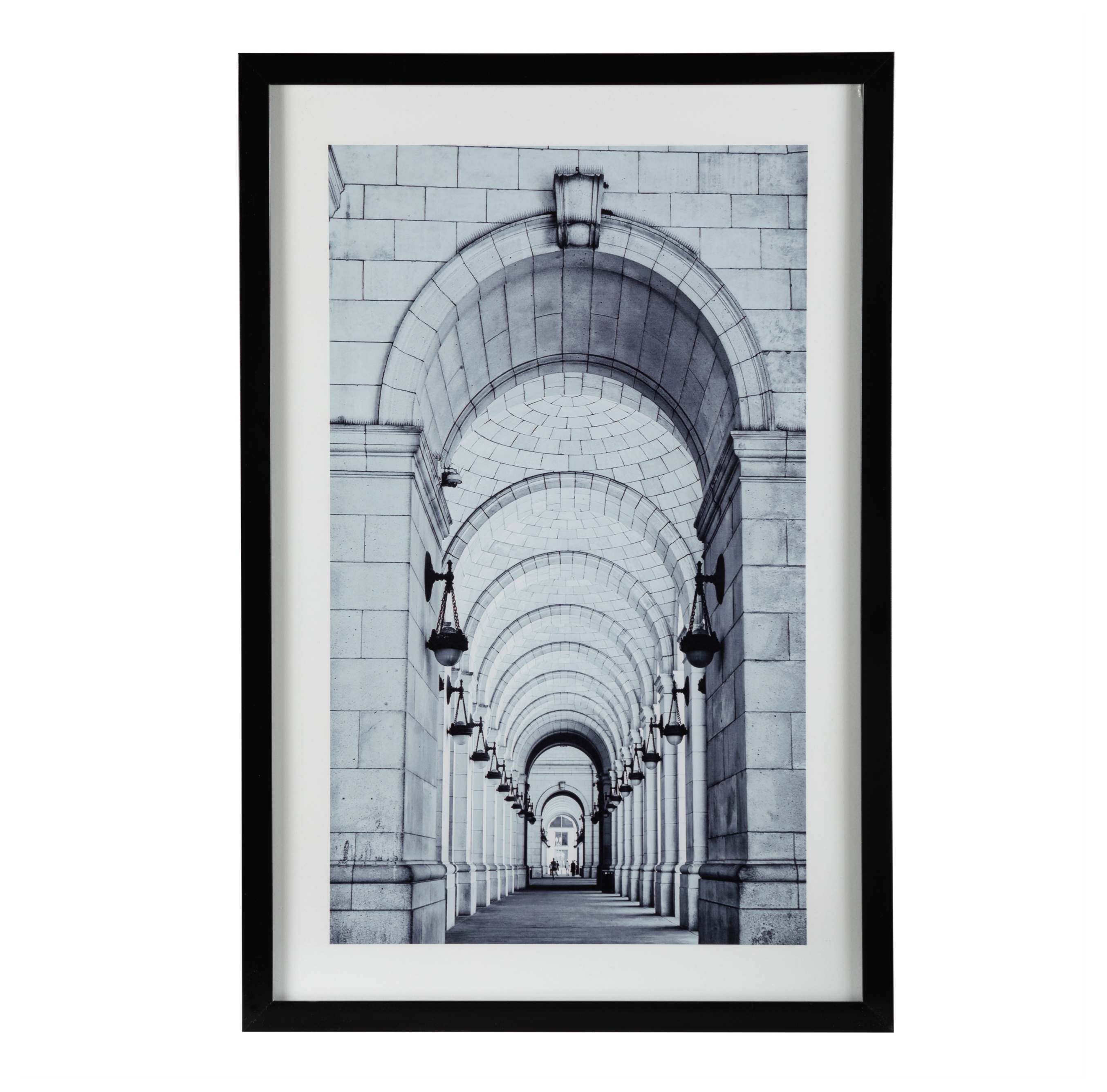 UNION STATION ÇERÇEVELİ CAM TABLO 60X90CM