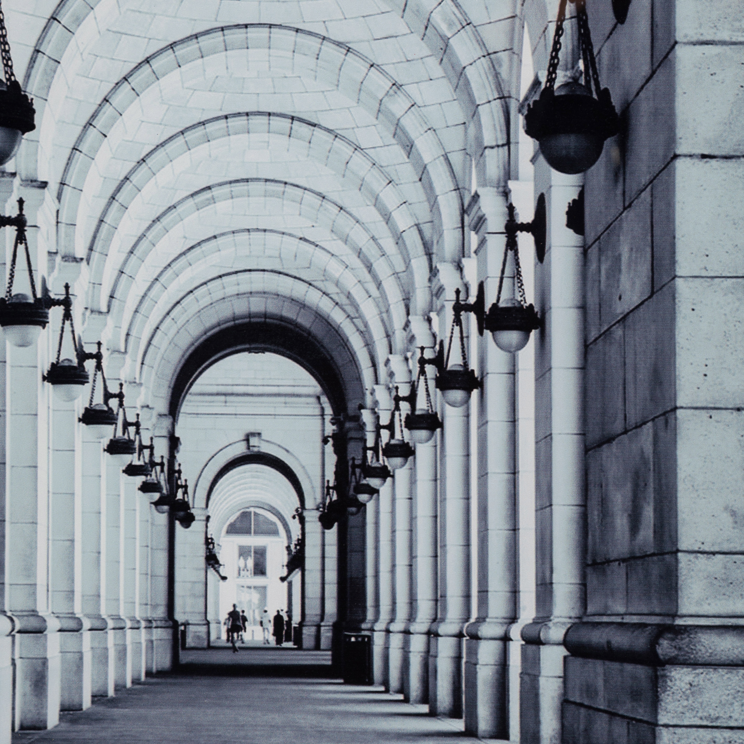 UNION STATION ÇERÇEVELİ CAM TABLO 60X90CM