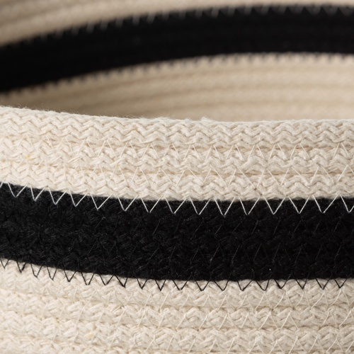 VENUS DÜZENLEYİCİ SEPET SİYAH EKRU 8X29