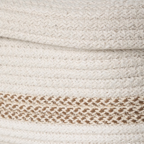  VENUS OVAL DÜZENLEYİCİ SEPET BEJ EKRU 30X13X11