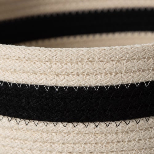  VENUS DÜZENLEYİCİ SEPET SİYAH EKRU 8X25