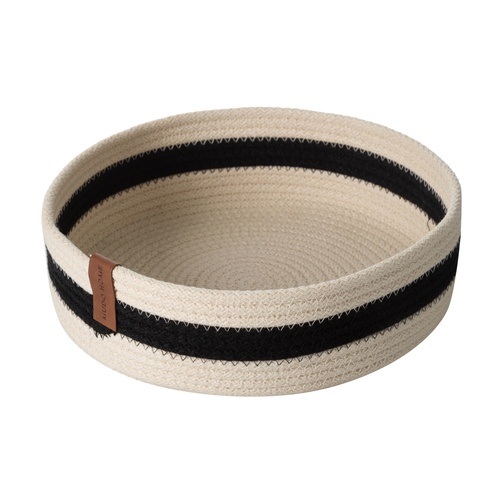  VENUS DÜZENLEYİCİ SEPET SİYAH EKRU 8X25