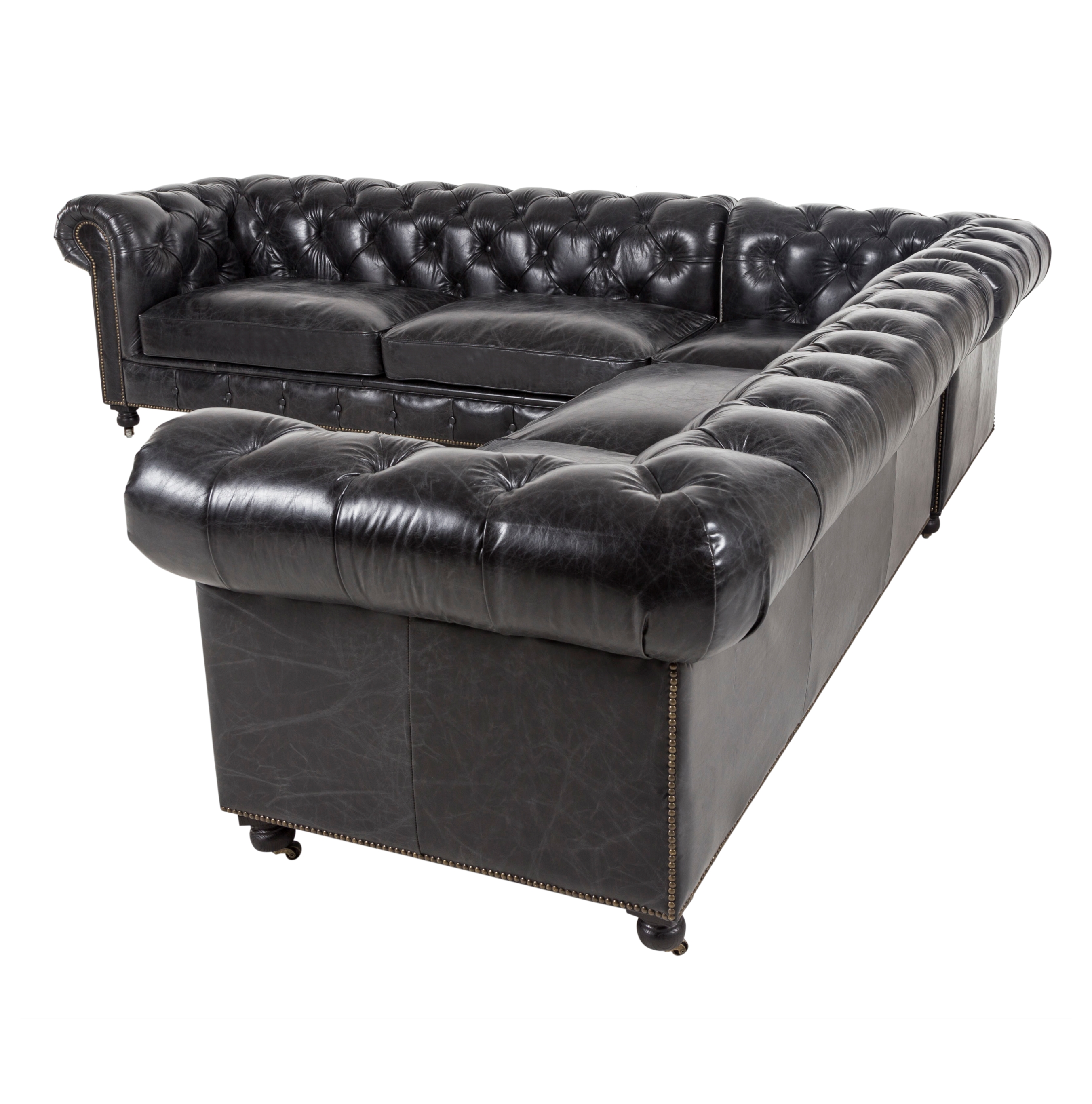 KENSINGTON DERİ L KOLTUK OLD GLOVE ESPRESSO