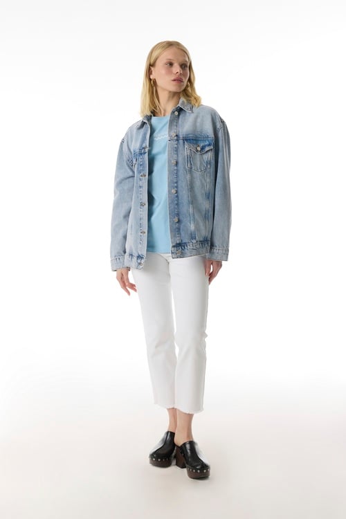  OVERSIZE JEAN CEKET