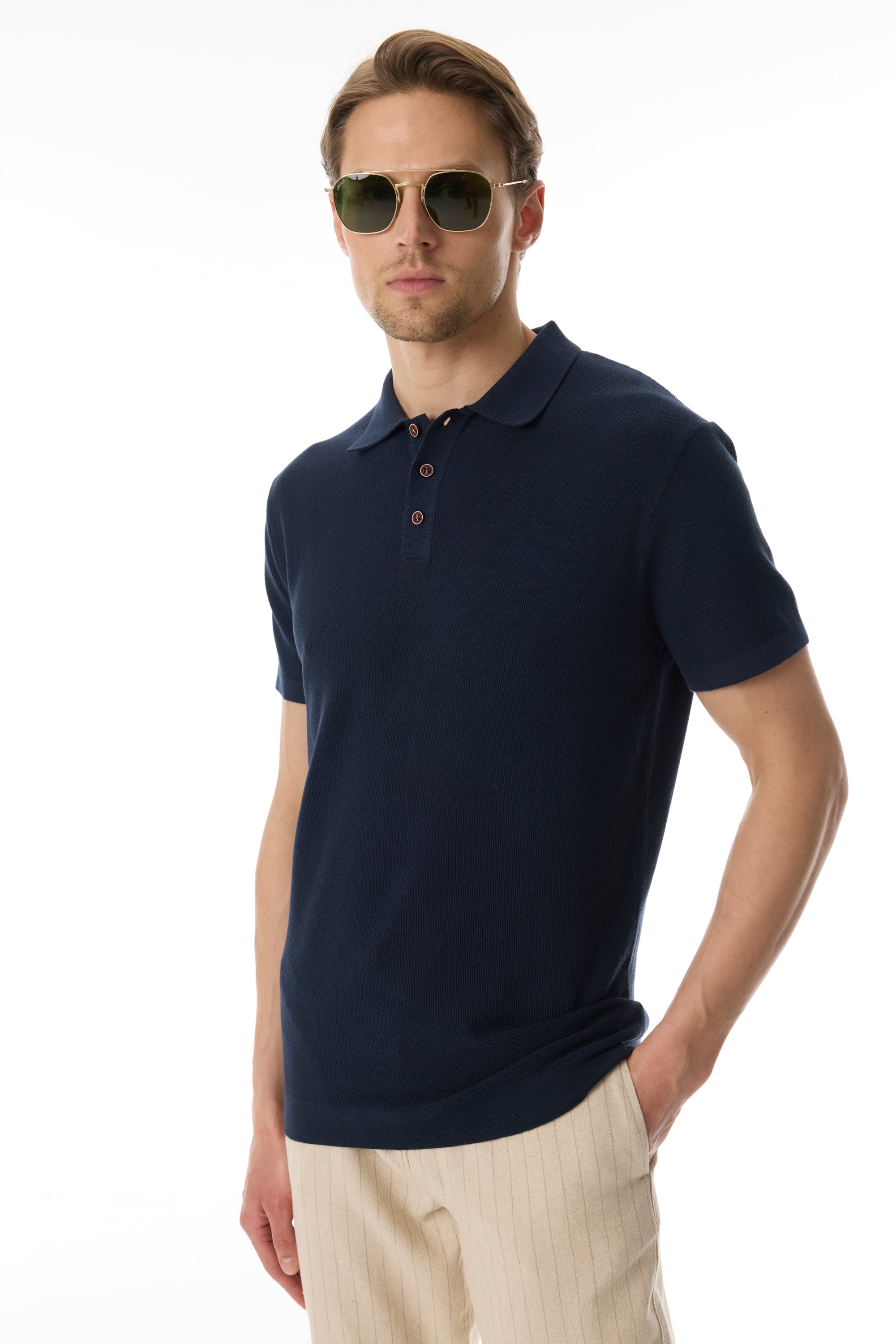 POLO YAKA KISA KOLLU TRİKO KAZAK