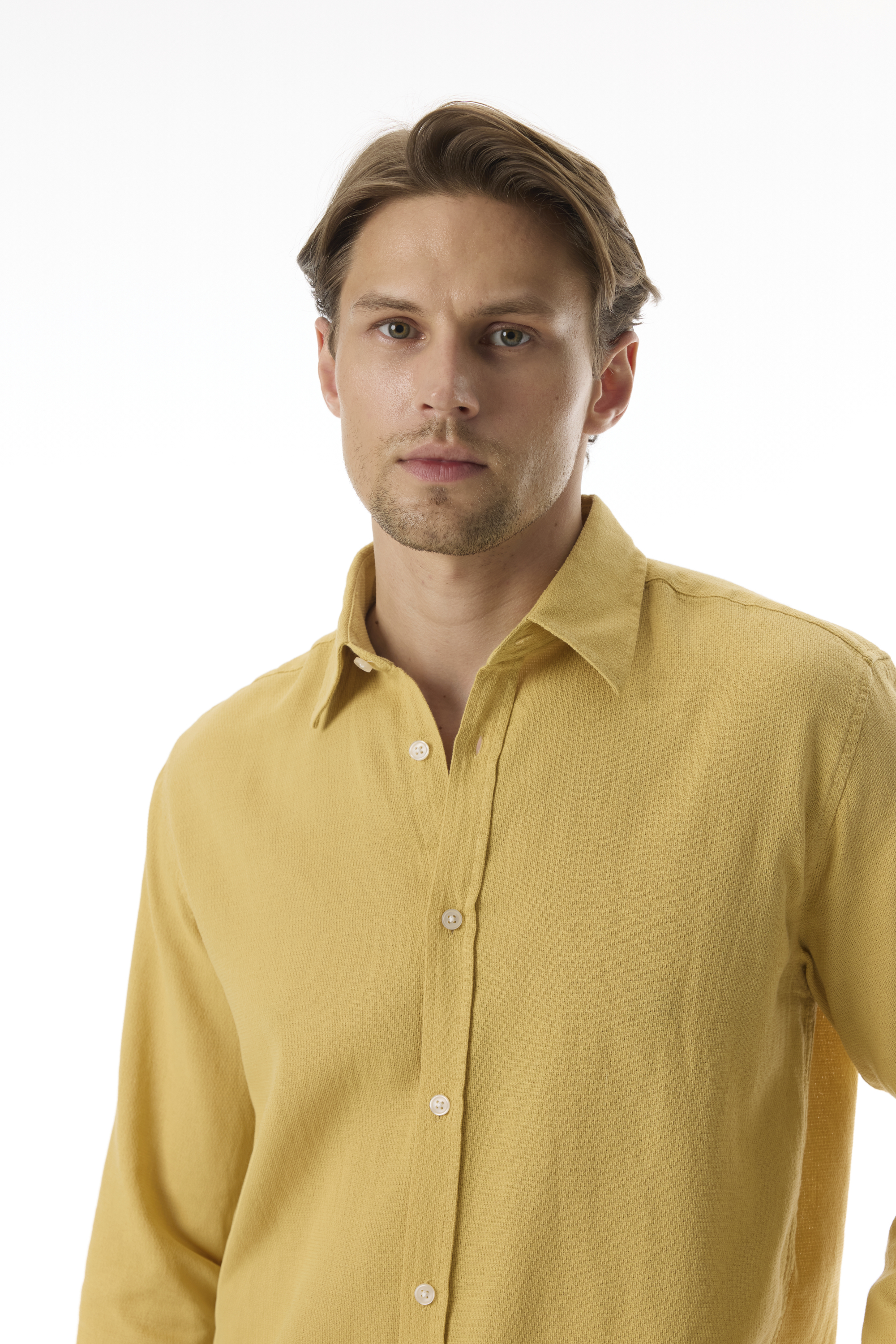 REGULAR FIT CASUAL UZUN KOLLU GÖMLEK